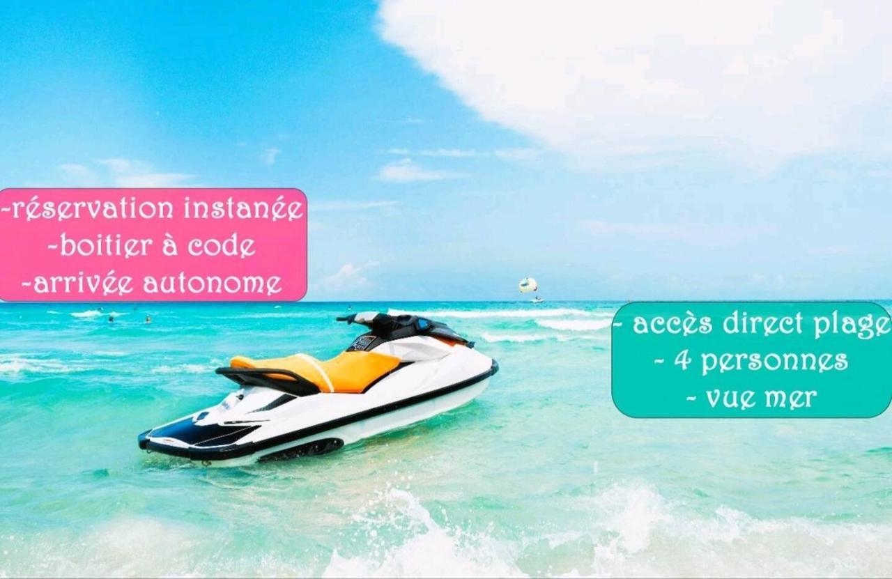 La Plage Du Lido - Front De Mer - Travaux Recents Le Barcarès Kültér fotó